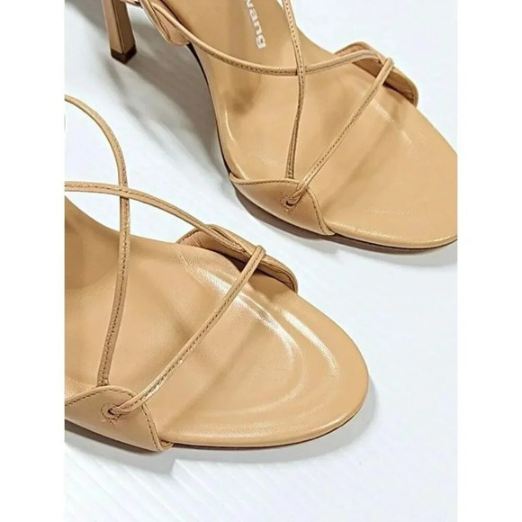 Alexander Wang Women's Lucienne 105 Ankle Tie Heel Sandals Size 38 (MSRP $595) - Picture 6 of 12